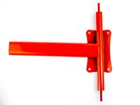 Železná červená kostra pre sedačku a ovládacie páky na Hoverkart - EXKLUZÍVNE VOZÍTKO RCskladem