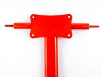 Železná červená kostra pre sedačku a ovládacie páky na Hoverkart - EXKLUZÍVNE VOZÍTKO RCskladem